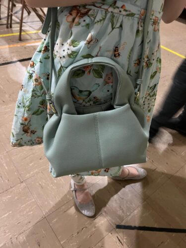 2024 Fashionable Cloud Dumpling Handbag for Women, Solid Black Faux Leather Shoulder Bag photo review